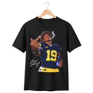 1 Bryce Underwood Middle Finger Shirt 1