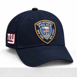 2026 NY Giants Port Authority Police Department New Jersey Hat 1