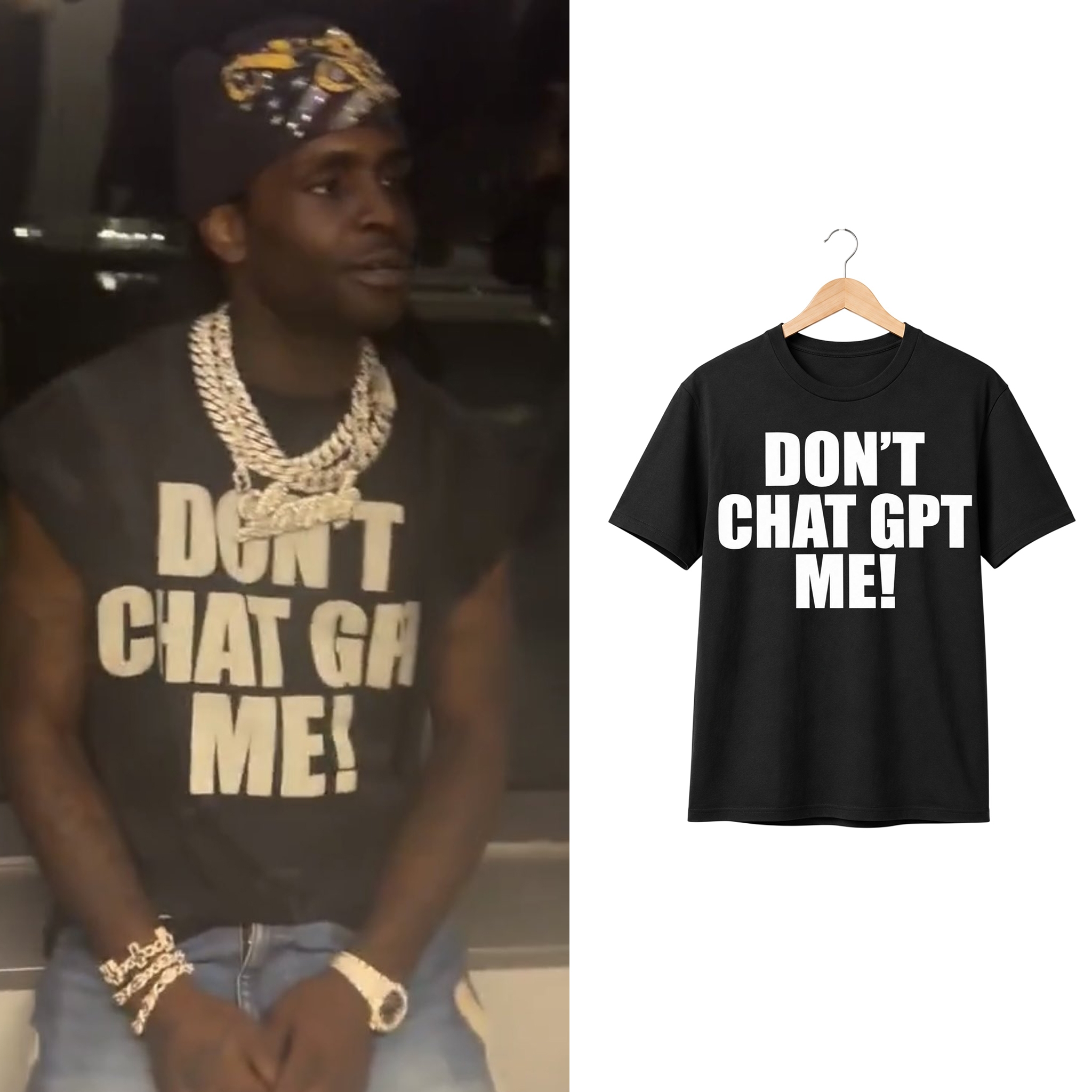 Chief Keef Don't Chat Gpt Me Shirt