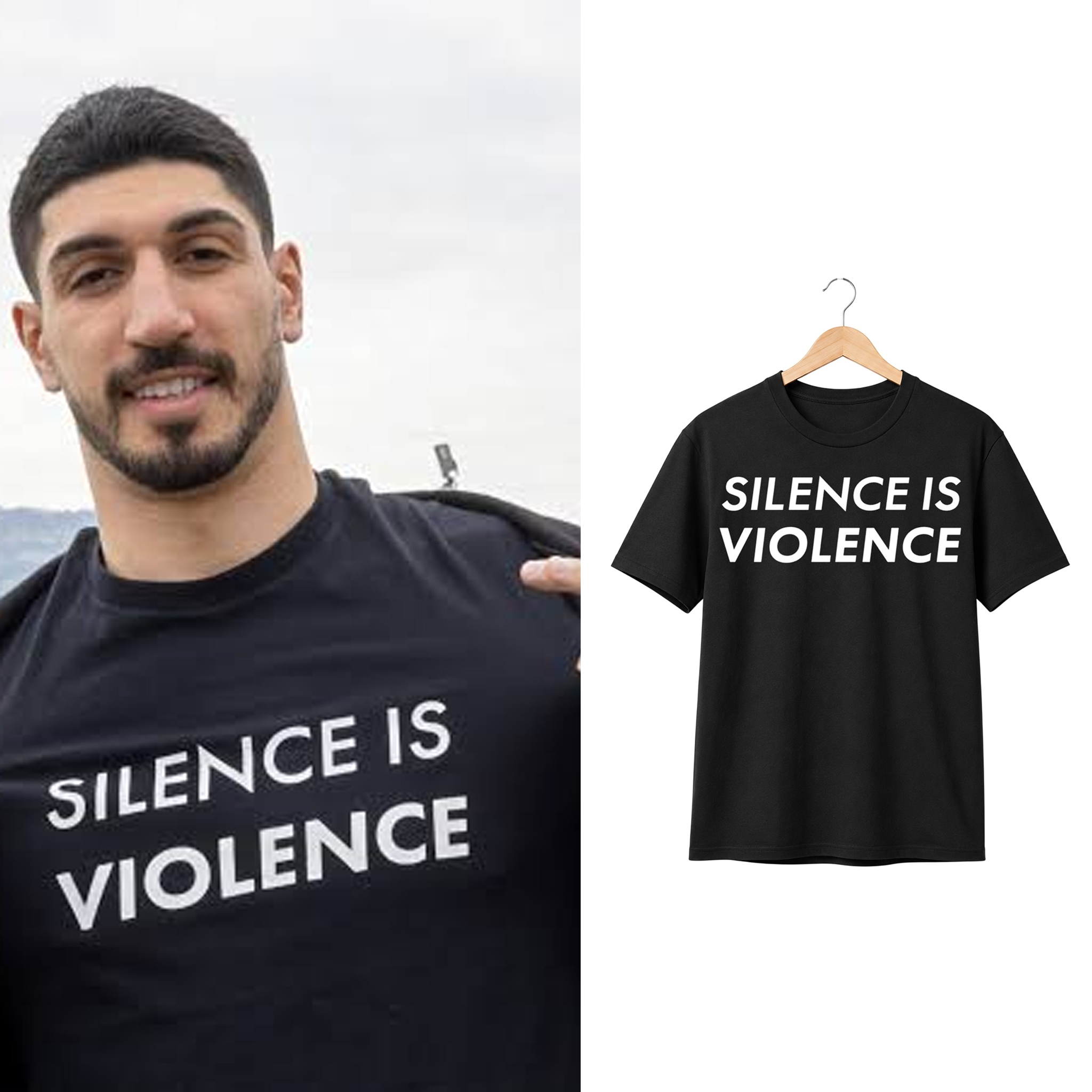 7 Enes Kanter Silence Is Violence Shirt
