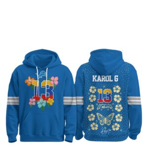 Lions KAROL G Viajando Por El Mundo Tour 2026 Hoodie 1
