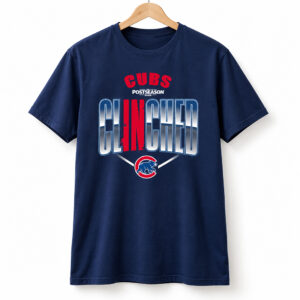 Cubs 2026 Postseason Clinched Locker Room Shirt 1