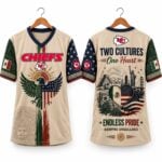 Chiefs Two Cultures One Heart Endless Pride Mexican American Heritage 2026 Jersey