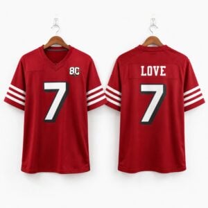 2026 49ers Daejon Love Football Jersey 1