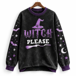 Witch Please 2026 Halloween Sweatshirt 0
