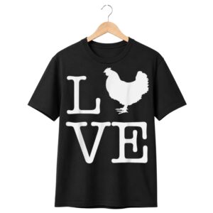 1 Hunter Luepke I Love Chickens Shirt 1