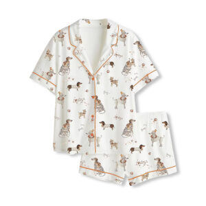 I Love Dogs Pajama Set 1