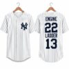 NY Yankees 2026 Engine 22 Ladder 13 Tribute Firefighter Jersey 5 NY Yankees 2026 Engine 22 Ladder 13 Tribute Firefighter Jersey 1
