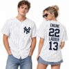 NY Yankees 2026 Engine 22 Ladder 13 Tribute Firefighter Jersey 3 NY Yankees 2026 Engine 22 Ladder 13 Tribute Firefighter Jersey 2