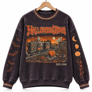 2026 Halloween Halloweentown EST 1998 Sweatshirt 1