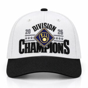Brewers NL Central Division Champions 2026 Locker Room Hat 0