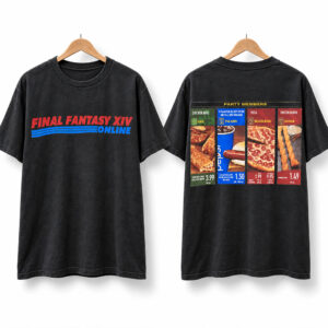 Final Fantasy Xiv Costco Food Court Party Members Shirt 1