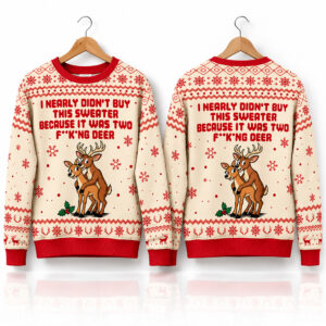 2026 I Nearly Didn't Buy This Ugly Christmas Sweater 1