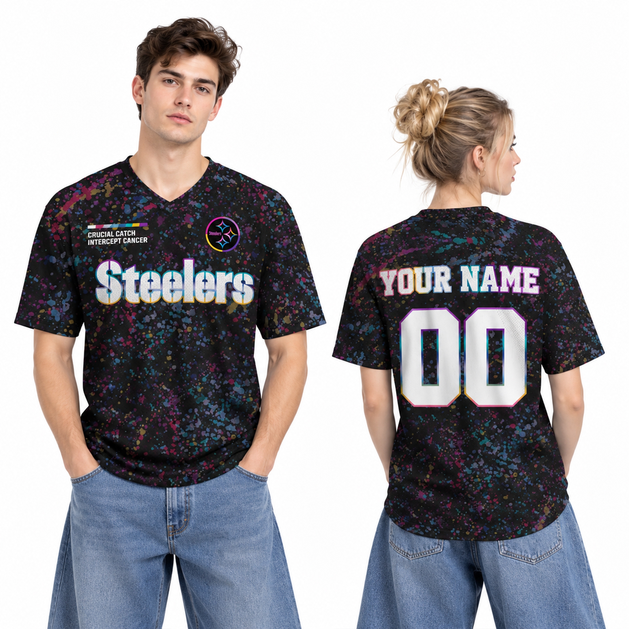 Steelers Crucial Catch Intercept Cancer 2026 Jersey 2