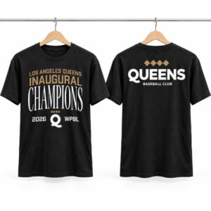 Los Angeles Queens 2026 Inaugural Champions Shirt 1