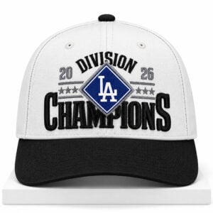 LA Dodgers NL West Division Champions 2026 Locker Room Hat 0