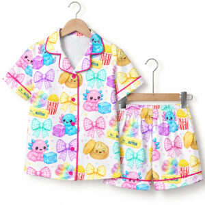 Cute Just A Girl Who Loves Squishies Pajama Set 1