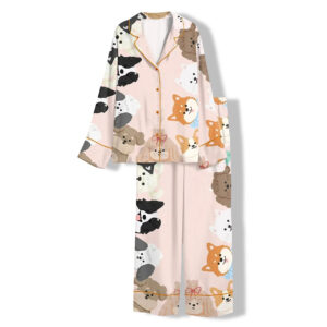 Happy Dog Cute Dog Pajama Set 1
