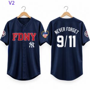 NY Yankees 2026 FDNY Never Forget Jersey 3 1
