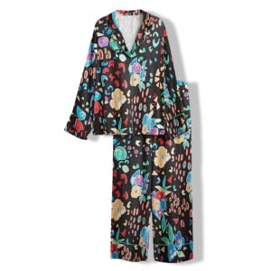 Fruits and Flowers Pajama Set 1