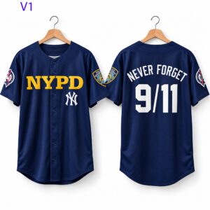NY Yankees 2026 NYPD Never Forget Jersey 1 1