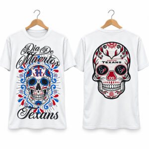 2026 Texans Dia De Los Muertos Shirt 1