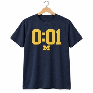 Michigan Football 001 Second 2026 Shirt 1