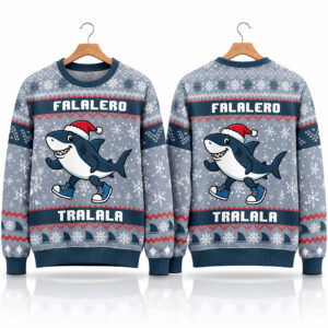 2026 Falalero Tralala Ugly Christmas Sweater 1