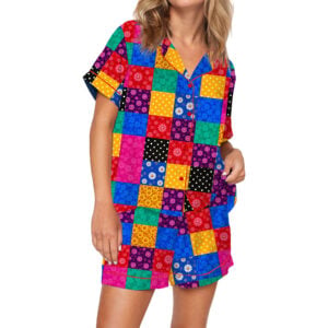 Coat Of Many Colors Pajama Set 1 1