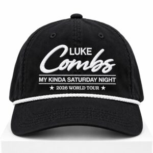 Luke Combs My Kinda Saturday Night 2026 World Tour Hat 1