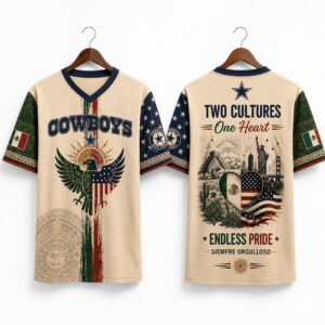 Cowboys Two Cultures One Heart Endless Pride Mexican American Heritage 2026 Jersey 1