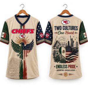 Chiefs Two Cultures One Heart Endless Pride Mexican American Heritage 2026 Jersey 1