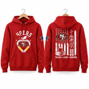 SF 49ers Teacher Appreciation Night 2026 Hoodie 0