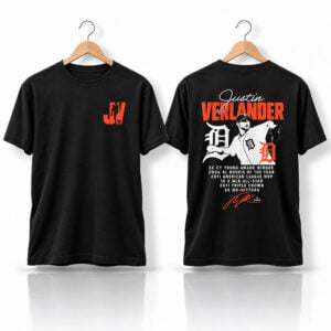 Justin Verlander Tigers Baseball 2026 Shirt 1