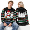 2026 Basketball Santa Dabbing Ugly Xmas Sweater 2