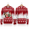 2026 Be Kind To Cats Or I'll Kill You Santa Cat Ugly Xmas Sweater