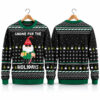 2026 Christmas Gnome For The Holidays Ugly Sweater