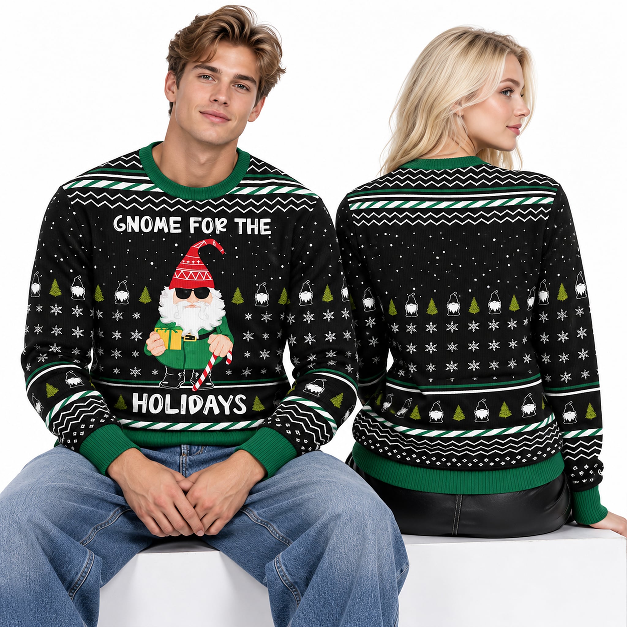 2026 Christmas Gnome For The Holidays Ugly Sweater 2026 Christmas Gnome For The Holidays Ugly Sweater