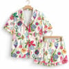 2026 Christmas Holiday Bauble Ribbon Merry Bright Botanical Ornament Pajama Set 4 2026 Christmas Holiday Bauble Ribbon Merry Bright Botanical Ornament Pajama Set 1