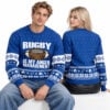 2026 Christmas Rugby Is My Anger Management Ugly Sweater 2