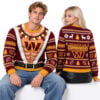 2026 Commanders Funny Body Ugly Christmas Sweater 2