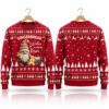 2026 Cute Gingerbread Gnome Ugly Xmas Sweater 1