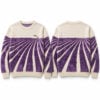 2026 Field Landscape Lavender Ugly Christmas Sweater 1