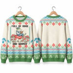 2026 Full Of Rage and Whimsy Ugly Christmas Sweater