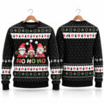 2026 Funny Christmas Gnomes Ho Ho Ho Ugly Sweater