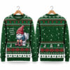 2026 Funny Toilet Gnome Is This Gnome Man's Land Ugly Xmas Sweater 1