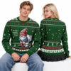 2026 Funny Toilet Gnome Is This Gnome Man's Land Ugly Xmas Sweater 2