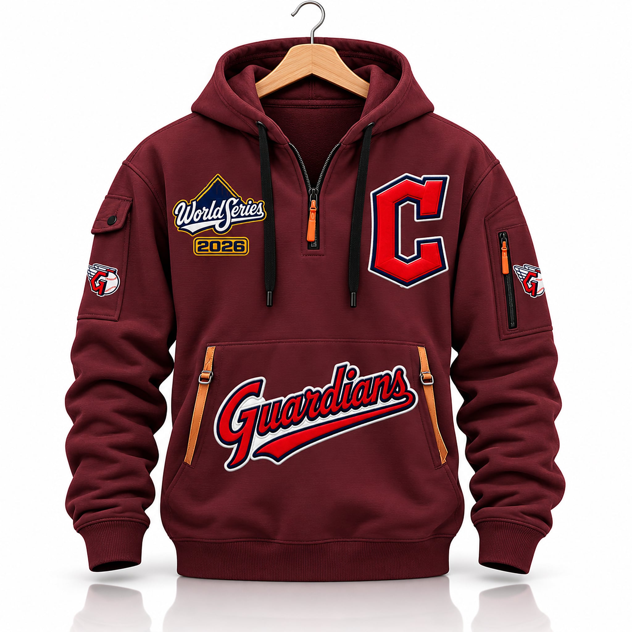 2026 Guardians World Series Quarter Zip Hoodie 2 2026 Guardians World Series Quarter Zip Hoodie 2