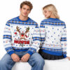 2026 Hilarious Nurse Rudolph Ugly Christmas Sweater 2