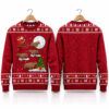 2026 Magical Capybara Santa Sleigh Ugly Christmas Sweater 1